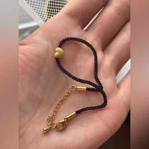 24k gold super dainty bracelet